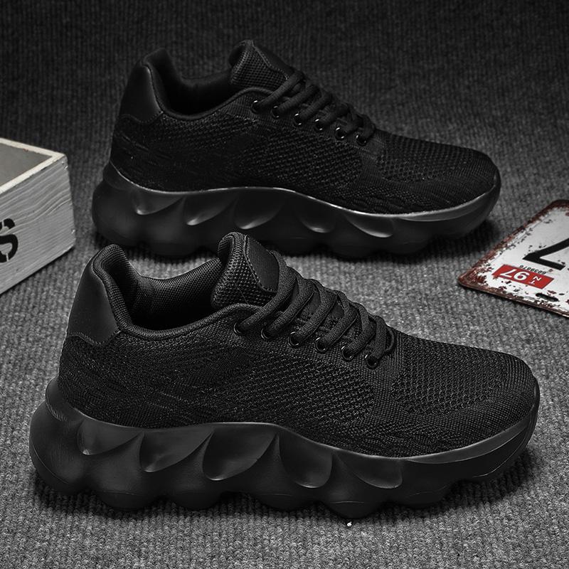 Schuhe männer Turnschuhe Männlichen lässig Herren Schuhe tenis Luxus schuhe Trainer Rennen Atmungsaktive Schuhe mode müßiggänger laufschuhe für männer 48 schwarz