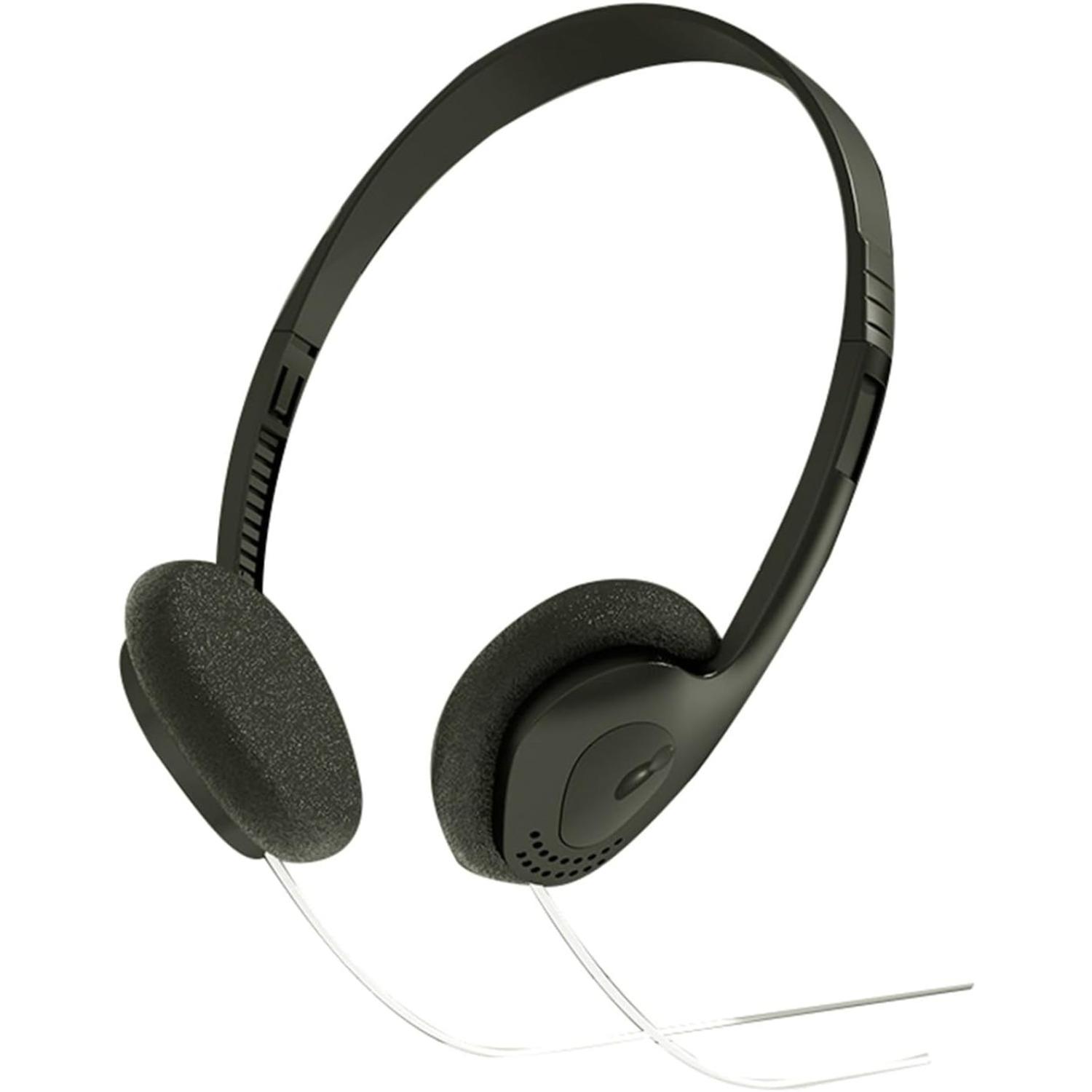 Kopfhörer im Retro-Stil, Leichte kabelgebundene Kopfhörer im Retro-Stil, Verstellbarer Kopfbügel, Bieten größeren Komfort für die meisten Telefone 11.5*7.5*4.5cm schwarz