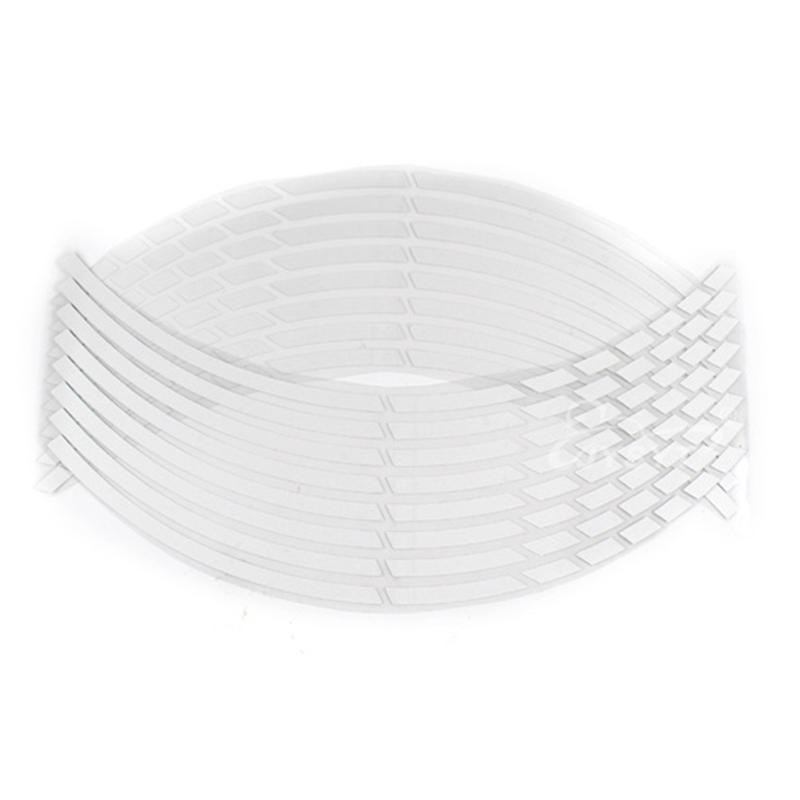 Motorrad Rad Reifen Aufkleber Streifen Reflektierende Felgenbandstreifen für Motorrad Auto Rad Reifen Aufkleber Motorrad Auto Aufkleber