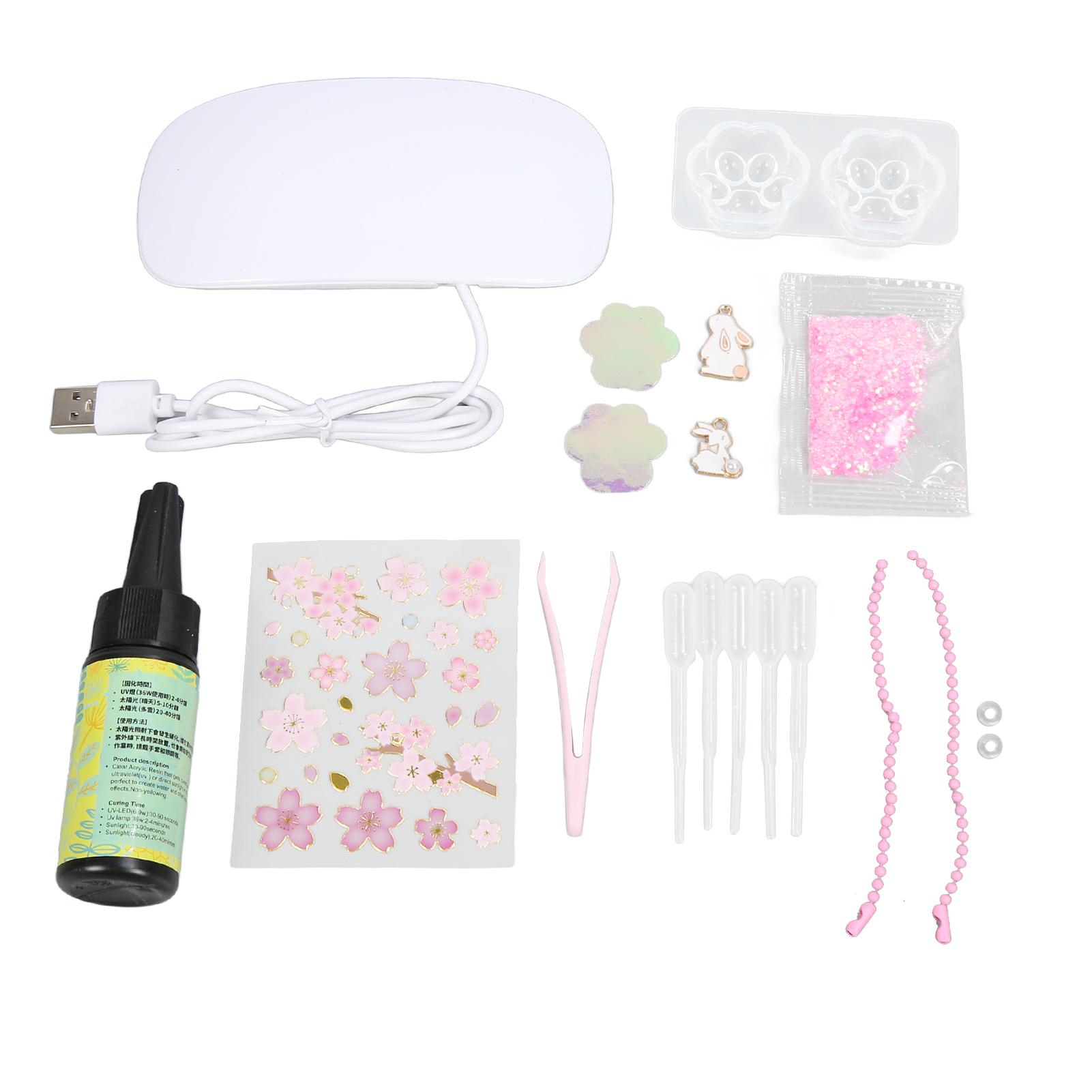 Epoxidharz-Set Katzenkralle Silikonform Einfache Bedienung Hand-Auge-Koordination Harzform-Set für