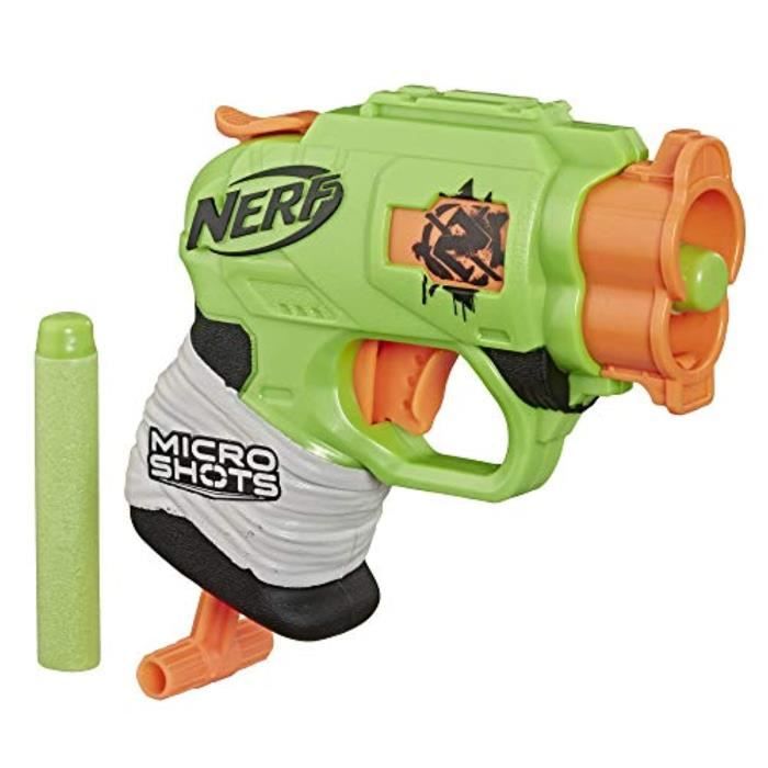 NERF WP1XS Microshots Zombie Strike Doublestrike Blaster Geschicklichkeitsspiel grün