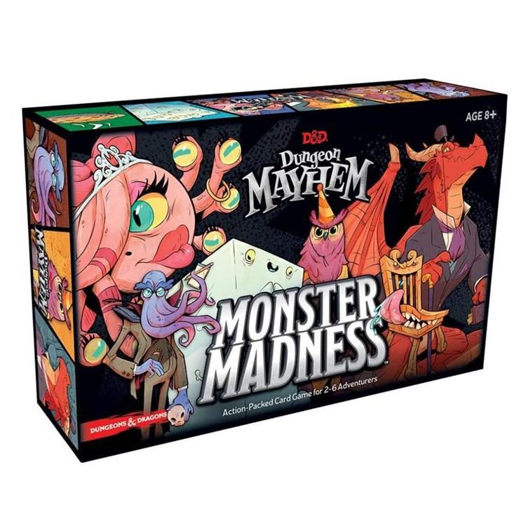 Dungeon Mayhem Monster Madness Kartenspiel für Strategie- und Partyspiel-Fans Monster Madness