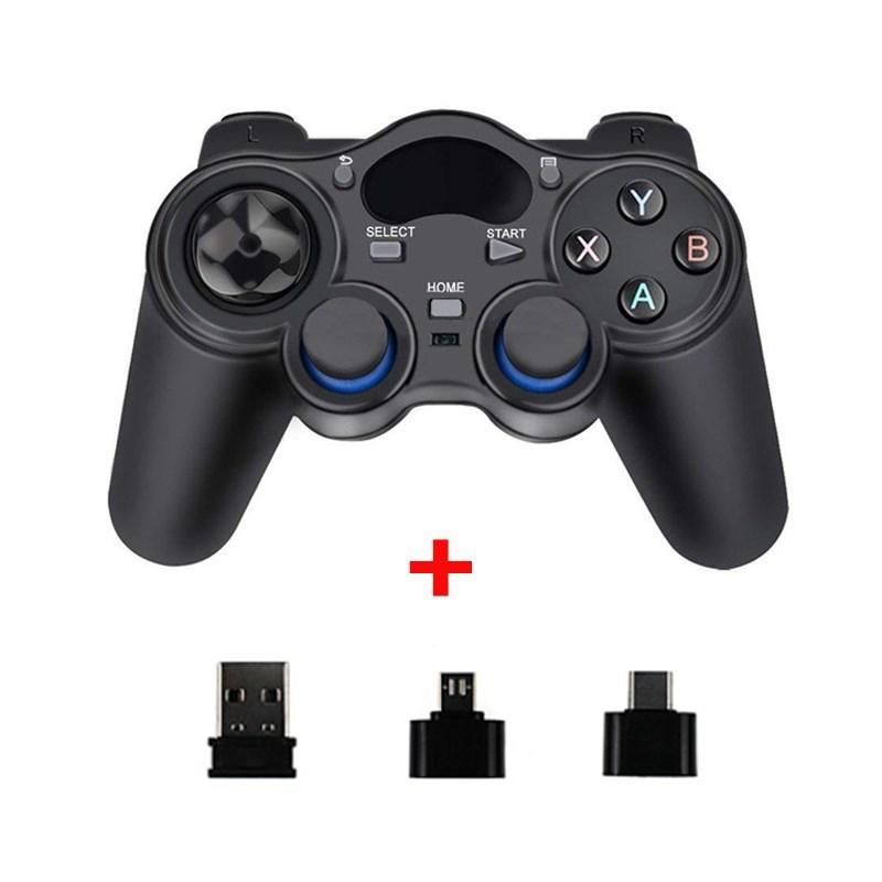 VAORLO 2,4 G Wireless Gamepads Joystick Game Controller Joypad für PS3 PC Android Windows Raspberry Pi 4 Retroflag NESPi Retropie