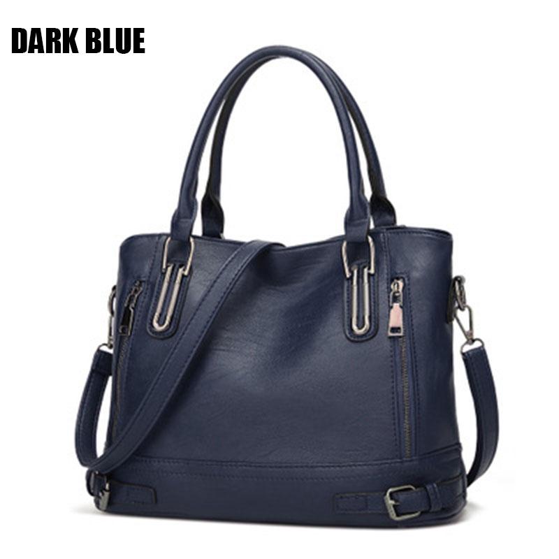 COBOY Handtaschen Luxus Frauen Messenger Taschen Bolsa Feminina frauen Schulter Taschen None dunkelblaue