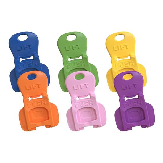 Flaschenöffner Einfacher Dosenöffner Versiegelter Getränke Bier Cola Öffner Tragbarer Dosenringzugöffner Wiederverwendbare Küchenutensilien 6pcs