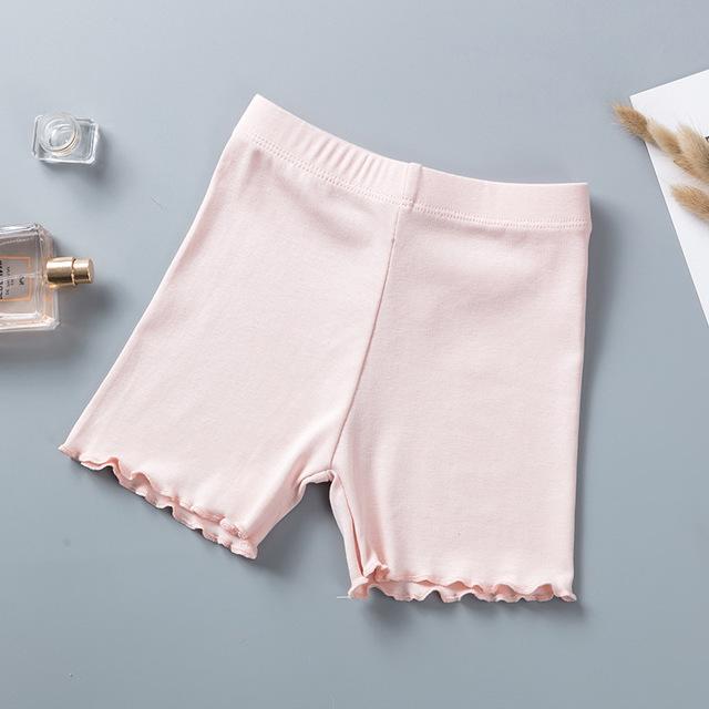 100% Baumwolle Mädchen Sicherheitshosen Top Qualität Kinder Kurze Hosen Unterwäsche Kinder Sommer Niedliche Shorts Unterhosen Für 3-10 Jahre alt 120 rosa