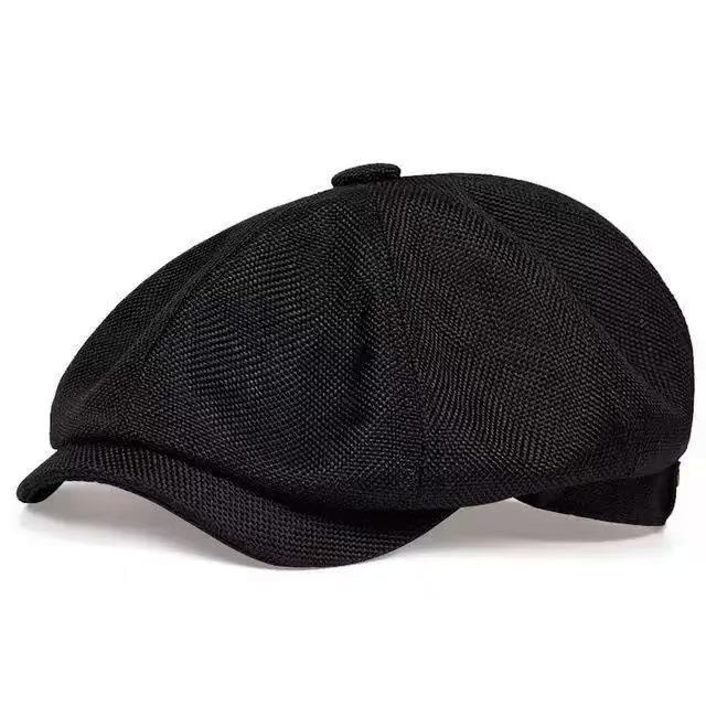 Klassische Schiebermützen für Herren Peaky Hat Zeitungsmütze Shelby Gleicher Stil Barett Herren Sonnenschutzmütze Anzugzubehör Herren Geschenke