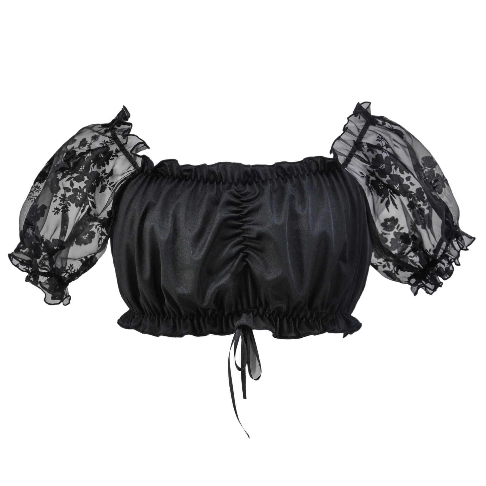 2024 Damen Tracht für Europäische Halloween & Oktoberfest Aufführung XXXL black