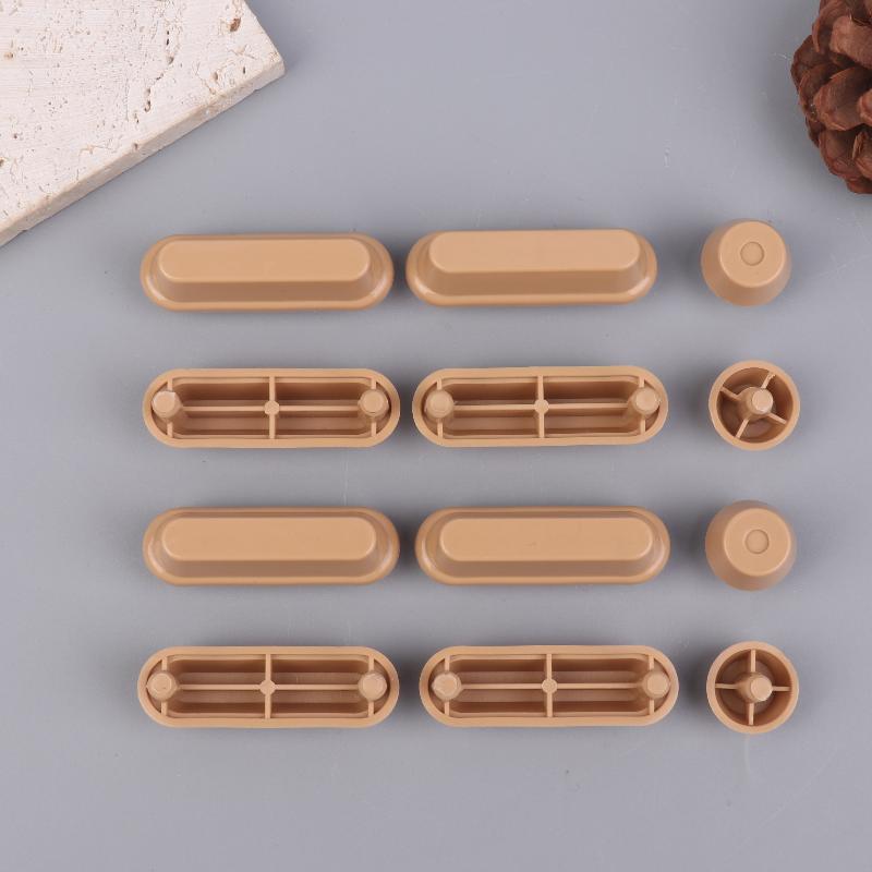 12 Stück Universelle Toilettensitz-Puffer Stopper Stoßdämpfer-Kits Toilettensitz-Puffer Für Badezimmer Toiletten-Zubehör braun