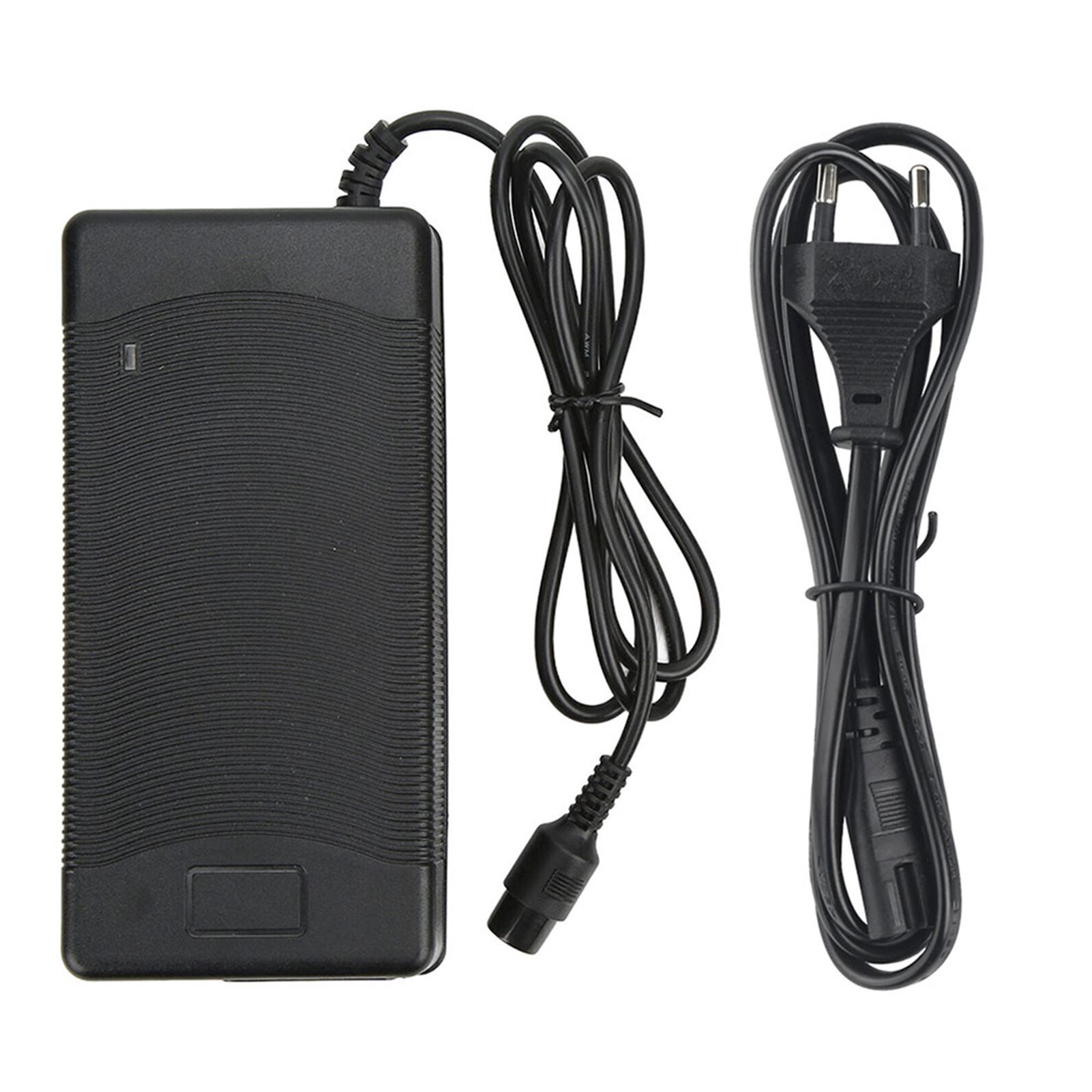 Ladegerät für Elektroroller, 54,6 V, 2 A, Netzteil, kompatibel mit Elektroroller KUGOO M4 EU Plug