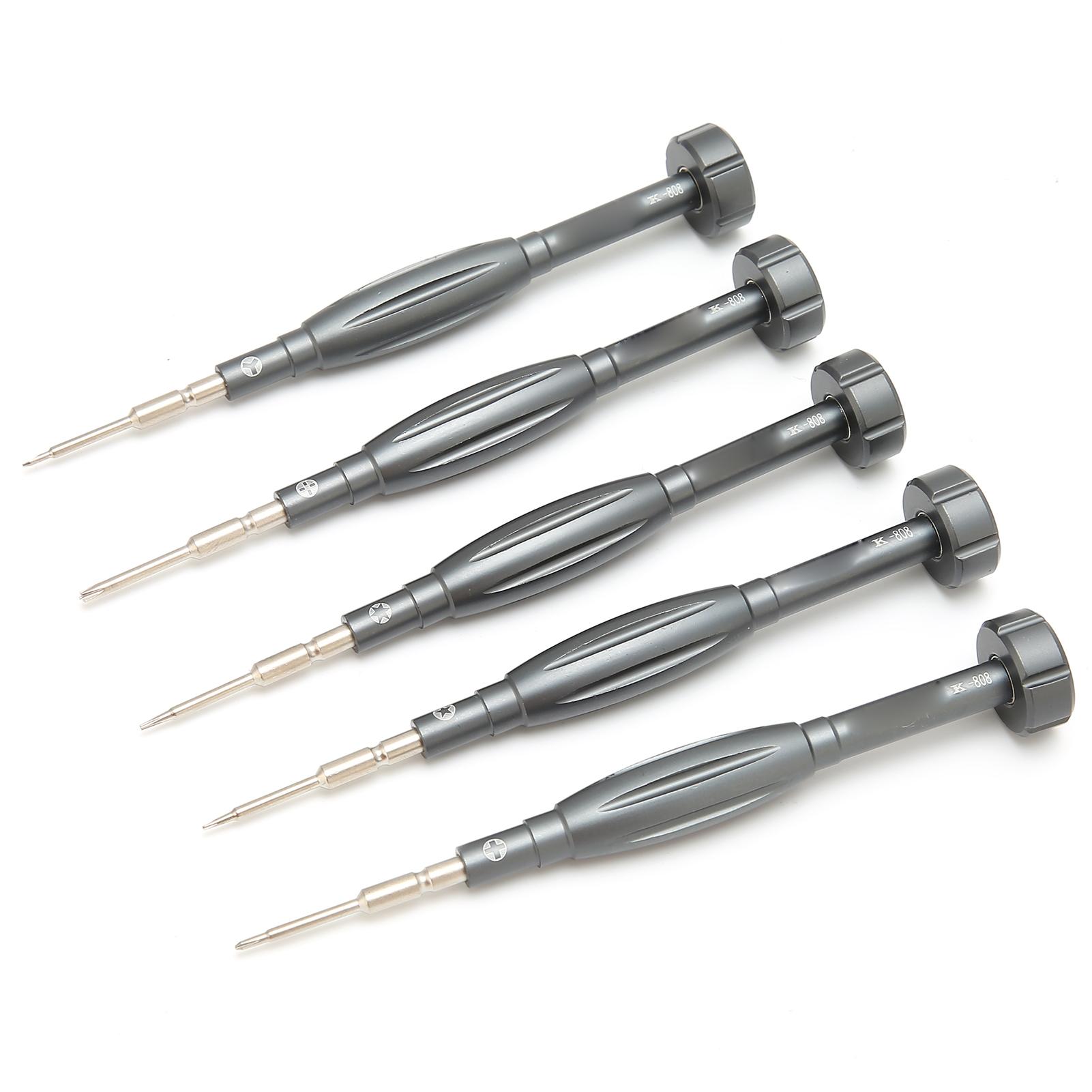 K-808 Handy-Reparatur-Schraubendreher Handy-Reparatur-Werkzeugsatz zum Reparieren von Telefon-Tablets und Uhren