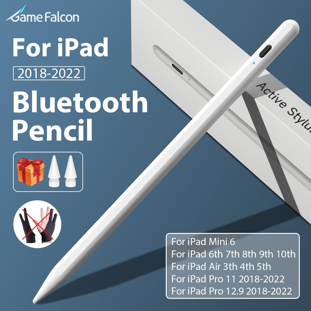 Für Apple Pencil für iPad 11. A16 2025 Pro 13 11 12.9 M4 2024 Air 4 5 Stylus Pen M2 M4 10 9 8. 9. 10. Generation Mini 6 10.2 Bluetooth-Touchstifte weiß
