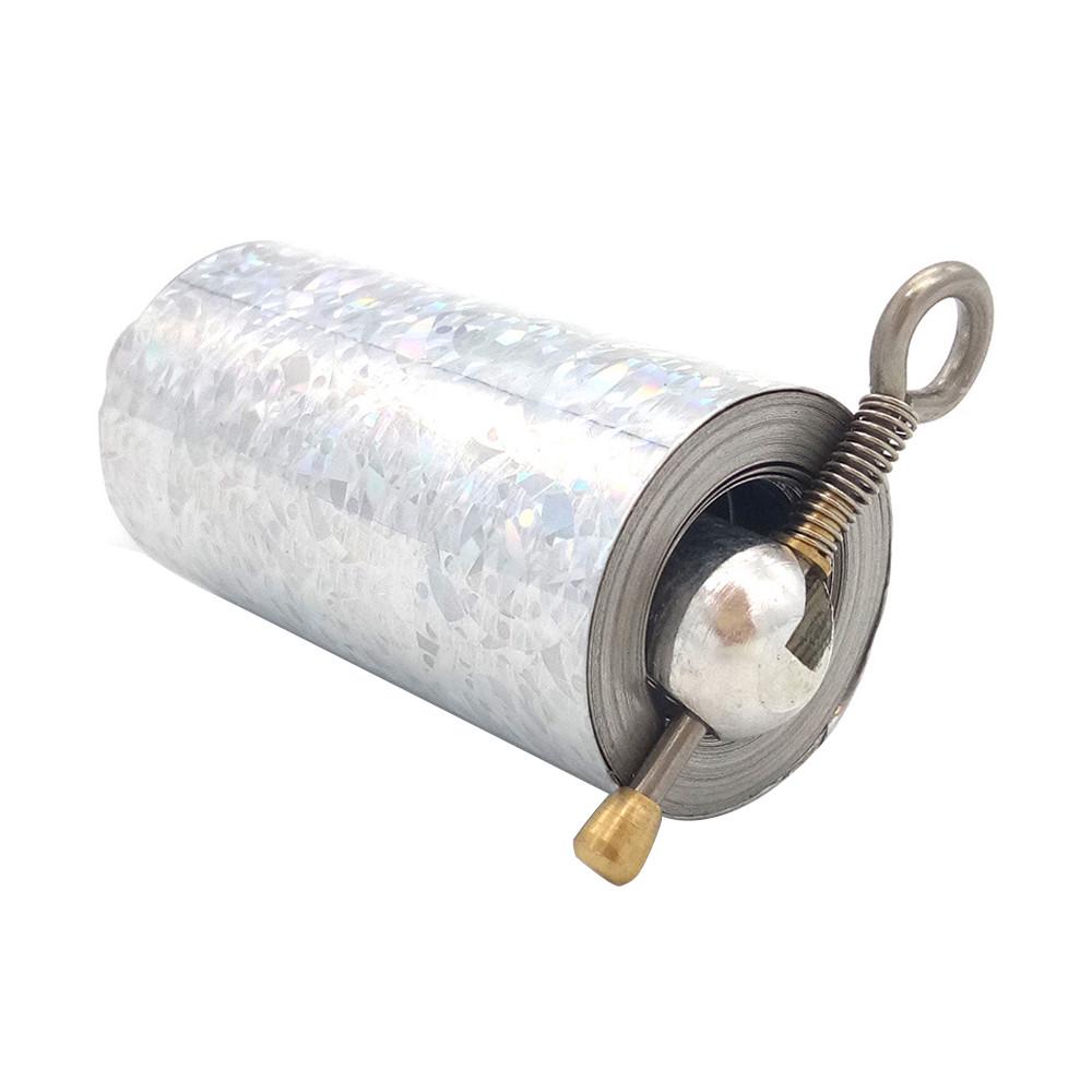 (Michelle11)Stab Tragbarer Kampfsport-Magie-Taschen-Bo-Stab aus Metall - Neue, hochwertige Tasche silber