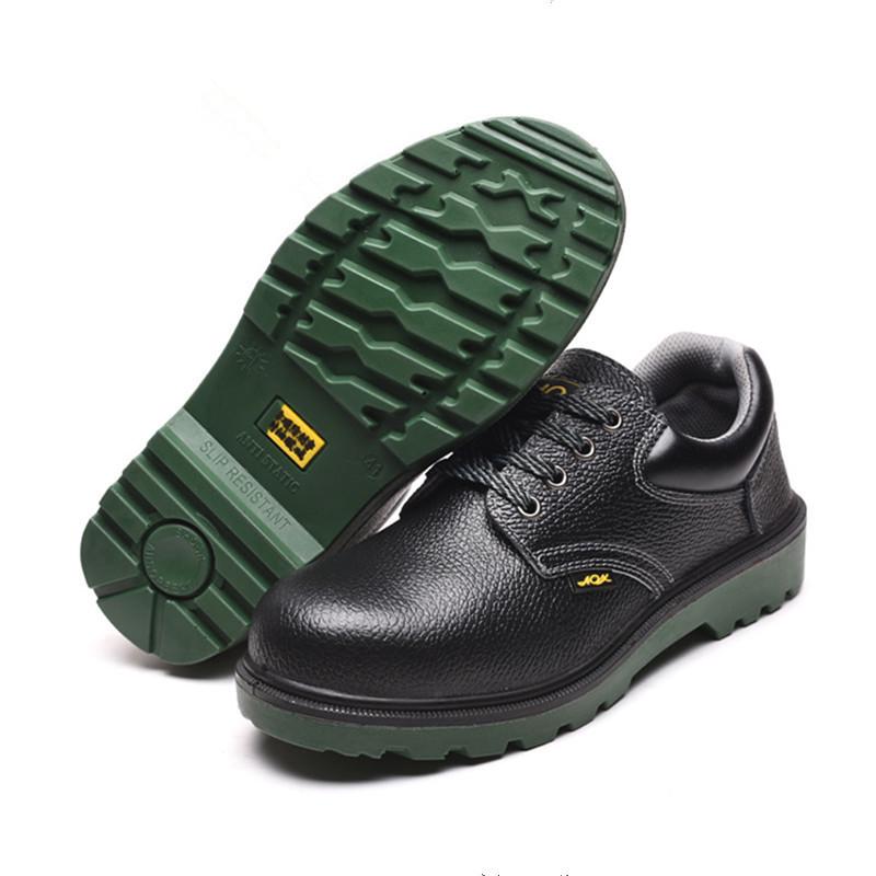 Arbeitsschuhe Arbeitsschutzschuhe Anti-Quetsch- und Verschleißschutz Leicht Abriebfest Ölbeständig Atmungsaktiv Sicherheitsschutz Arbeitsschuhe mit grüner Sohle 46