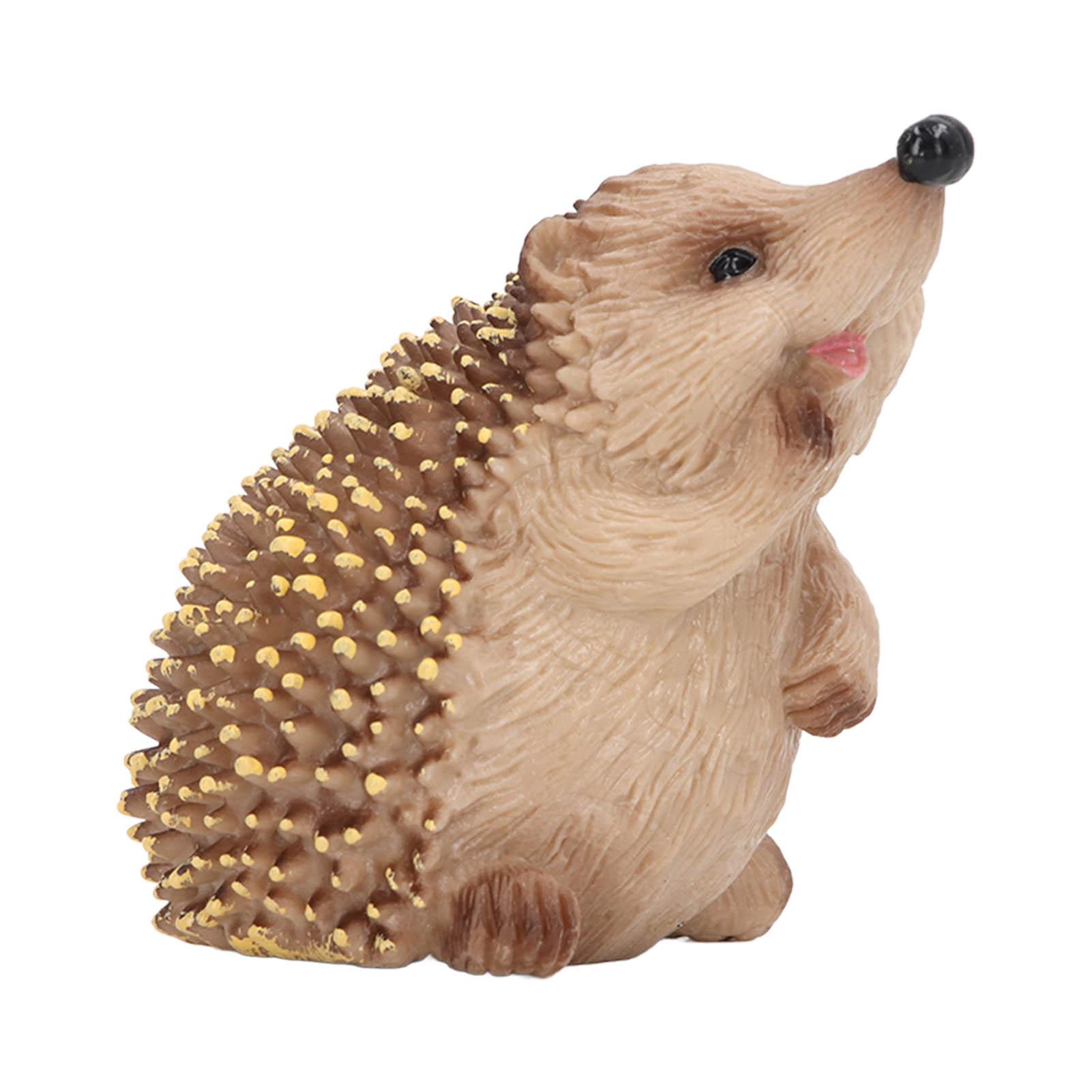 Igel-Figuren Simulation Handbemalt Lebensecht Realistisch Igel-Figuren Modell für Garten