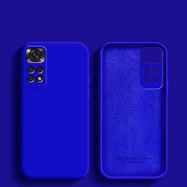 Luxus Original Flüssigsilikon Soft Cover für XiaoMi RedMi Note 11 Pro 5G 11s 10 Note 13 Pro 5G Redmi Note 12 Globale Telefonhülle RedMi Note 11 Pro 5G