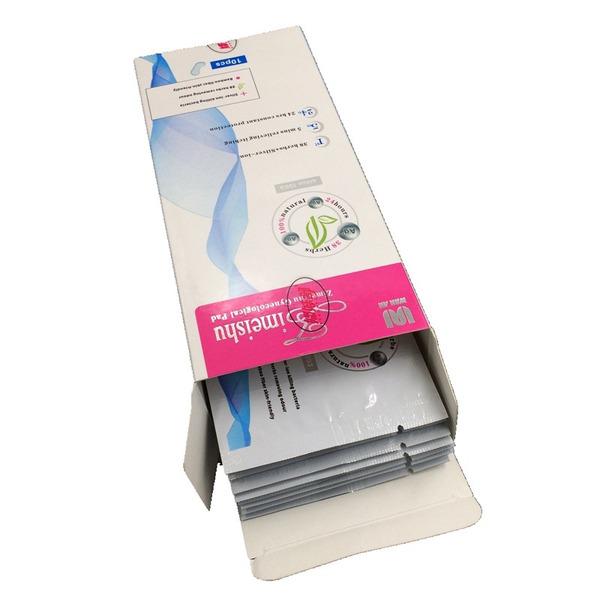 10/20 Stück Zimeishu Medizinische Pads Anion Sanitär Gesundheit Pflege Körperpflege Chinesische Kräuter Silber-Ionen Panty Liner Serviette Pads weibliche ONE BOX weiß