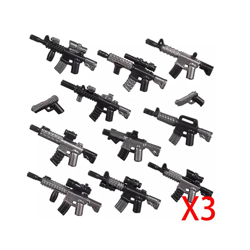 Militär Armee Figuren Bausteine SWAT Ghost Kommando Spezialeinheiten Soldat Waffen Pistole Hut Schild Gürtel AK Mini Bausteine Spielzeug gray