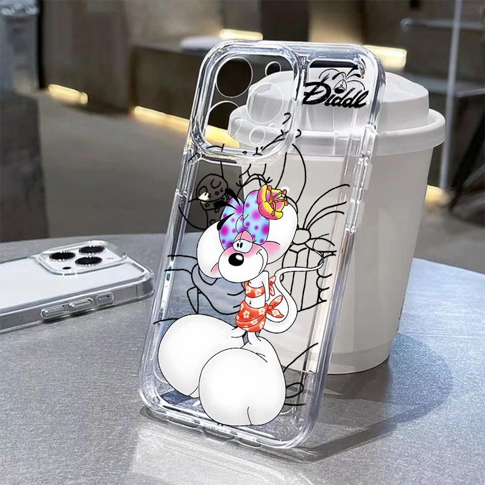 Cartoon D-Diddls Handyhülle Für Samsung Galaxy S26 S25 S24 S23 S22 S21 S20 FE Note20 Note10 Edge Plus Ultra Lite 5G Klare Hülle Samsung S25 Edge 5G