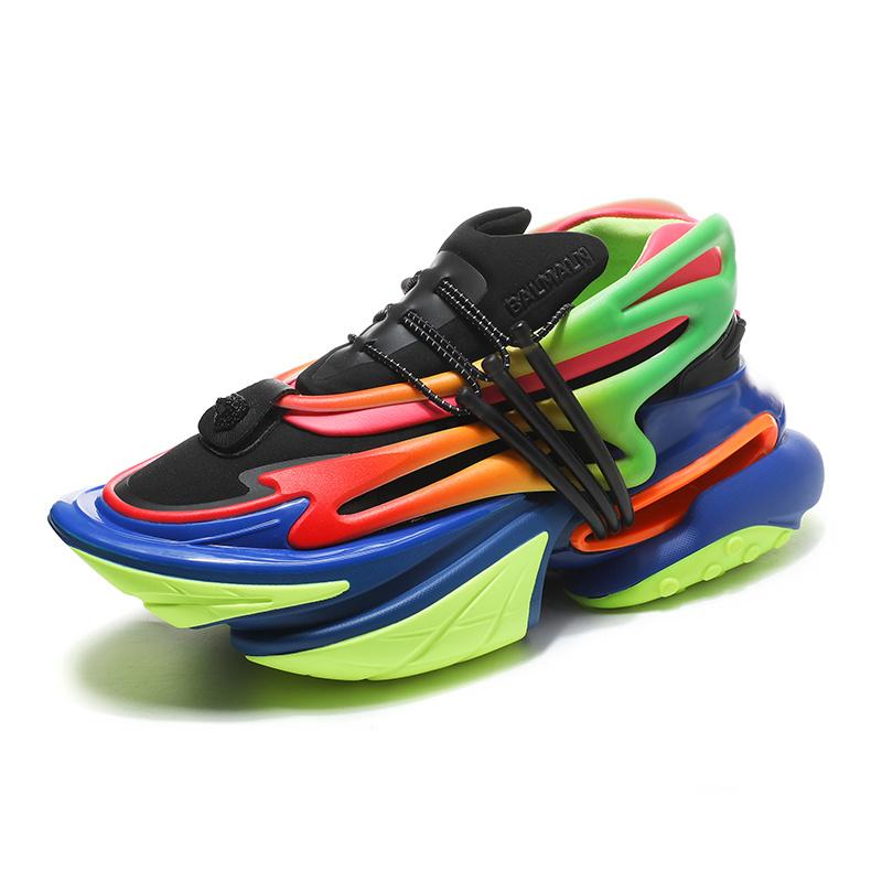 Mode Mode Straße Lässige Sneaker Herren Erhöhen Absatz Plateau Schuhe Mann Designer Klobige Sneaker Herren Trainer Luxus Loafer Damen 40
