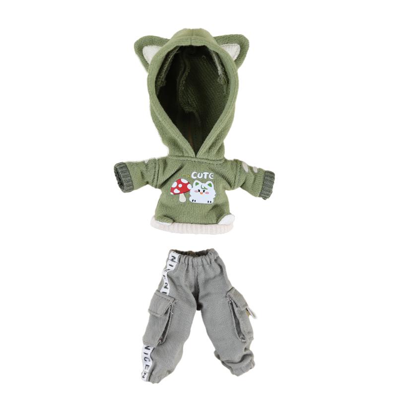 OB11 Kleidung Kleintier Sweatshirt Babykleidung Anzug Shorts Set Kleidung Schmuck GSC Körper 1/12bjd Puppenkleidung Spielzeug Kleidung OB11
