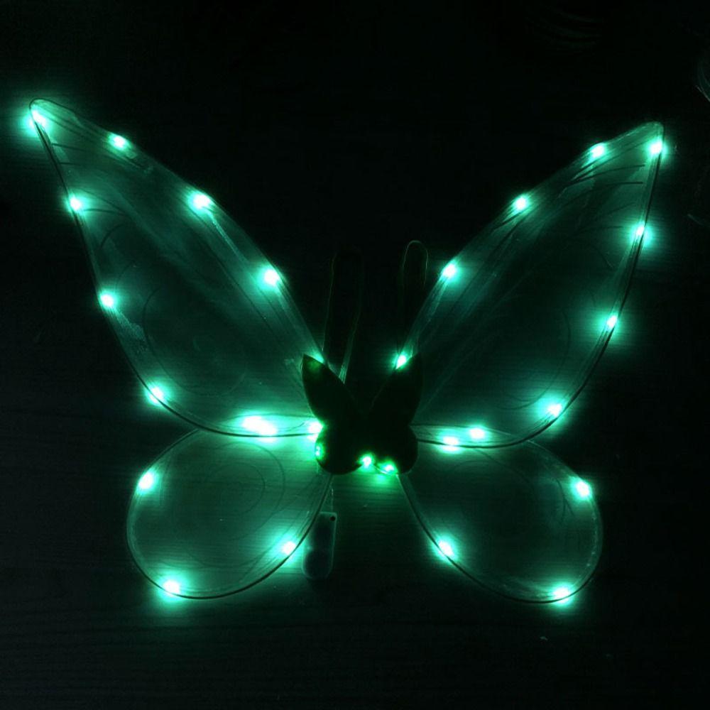 Cosplay Kostüm Leuchtende Flügel Organza Blume Prinzessin Engelsflügel Green lanterns