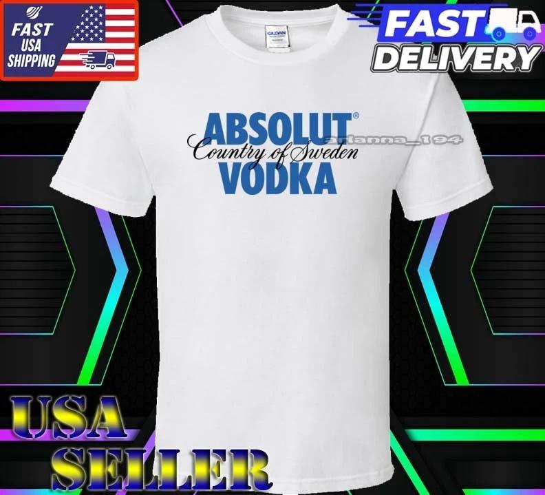 Neues Shirt Absolut Vodka Schweden Logo T-Shirt Lustig Amerikanisch USA Unisex Größe S-5XL M