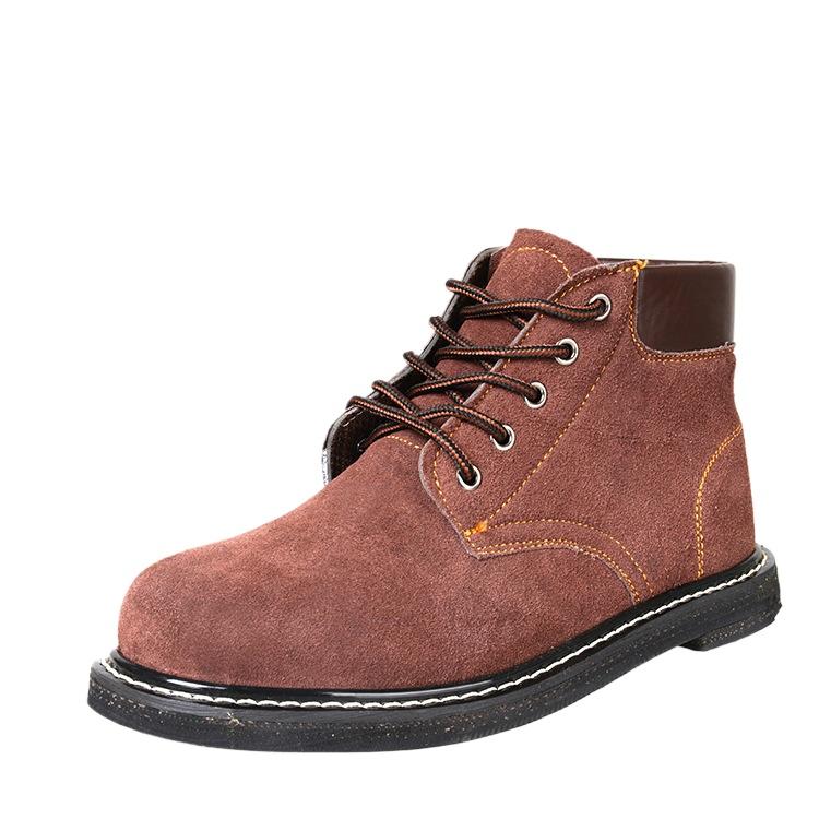 Hohe Arbeitsschuhe mit Stahlkappe, durchstichfester Stahlkappe, atmungsaktive Arbeitsschuhe 37