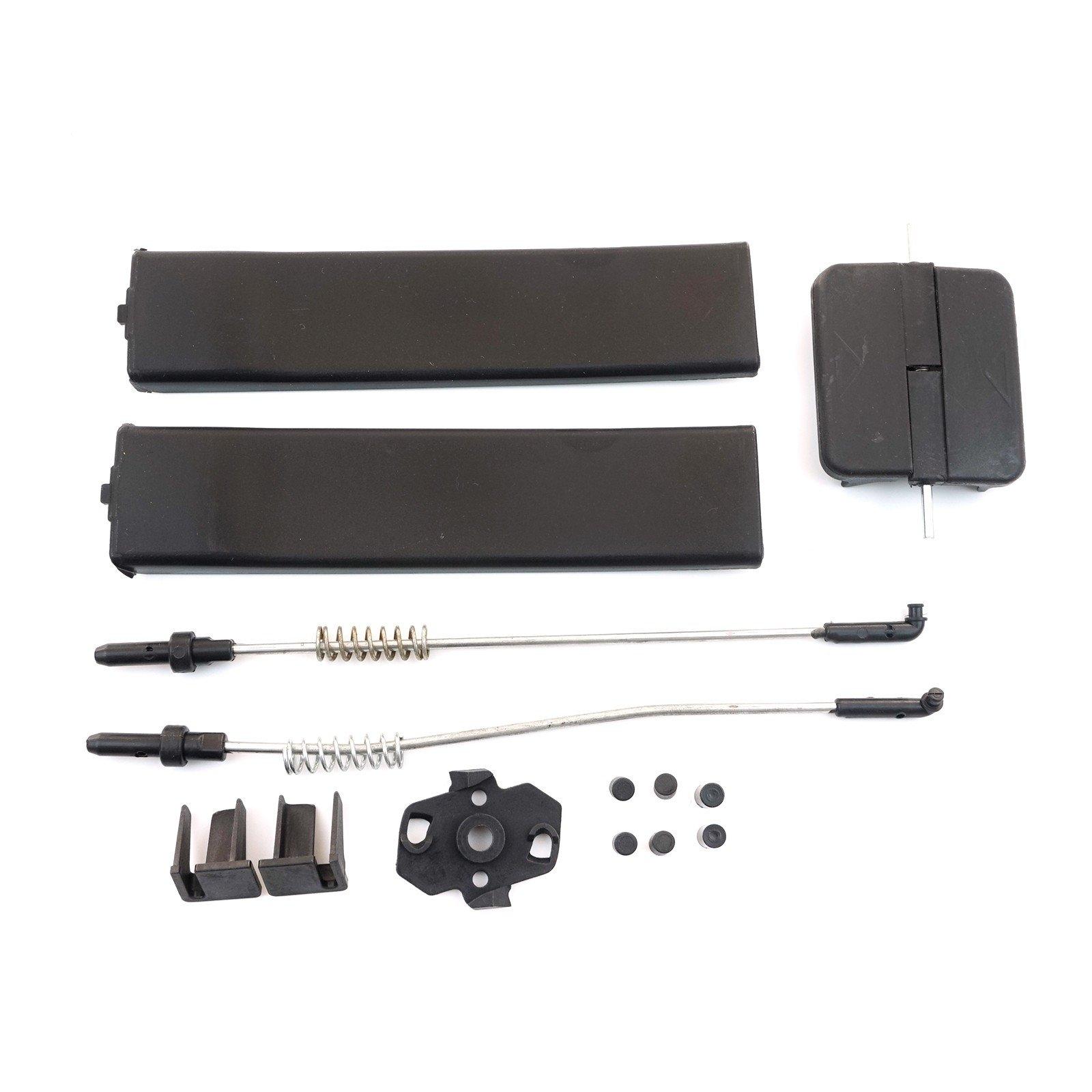 ESC Autoteile EDP965 Reparatursatz für seitliche Schiebefensterglasverriegelungsabdeckung 2K0847781B für VW Caddy MK3 Schneller Versand Hergestellt in der Türkei