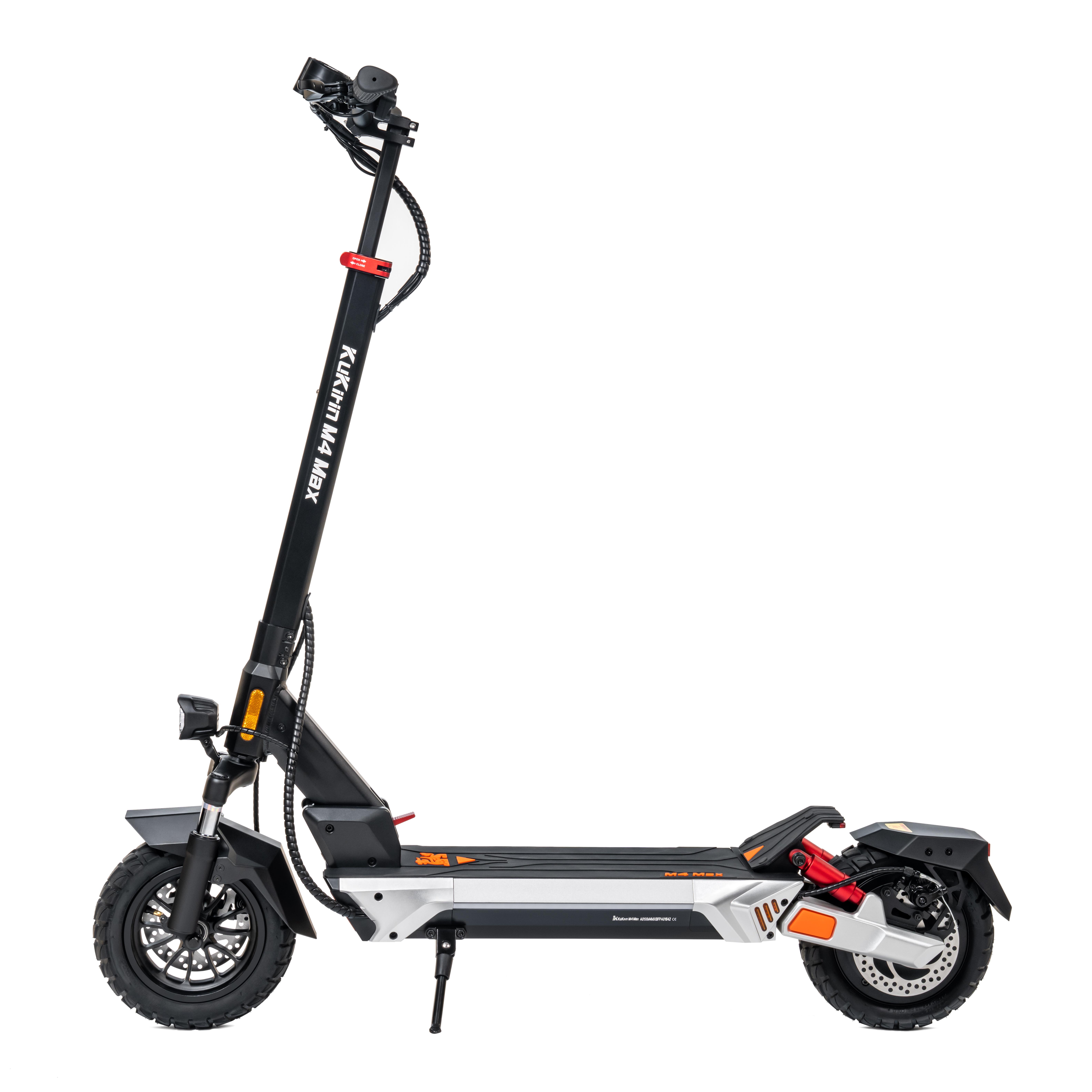 KuKirin M4 Max Urbaner Pendler E-Scooter für Erwachsene 800W Motor 48V18AH Batterie 10 Zoll Straßenreifen E-Scooter Mulit-Terrain Faltbarer Elektroroller