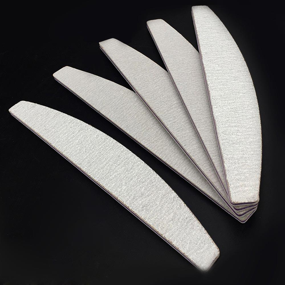 5 Stück 100/180 Nail Art Schleiffeilen Polierpuffer Block Maniküre Pediküre Tipps Werkzeug UV Gel 5pcs
