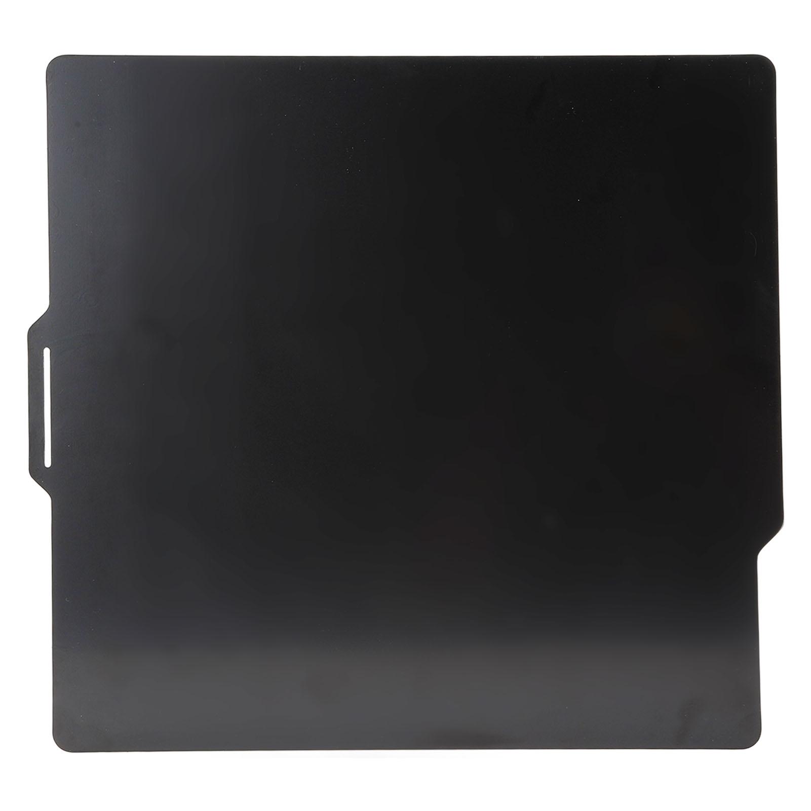 3D-Drucker Druckbett Schwarz 65Mn Magnetisch Doppelseitig Glatt 3D-Drucker Bauplatte für Bambu X1