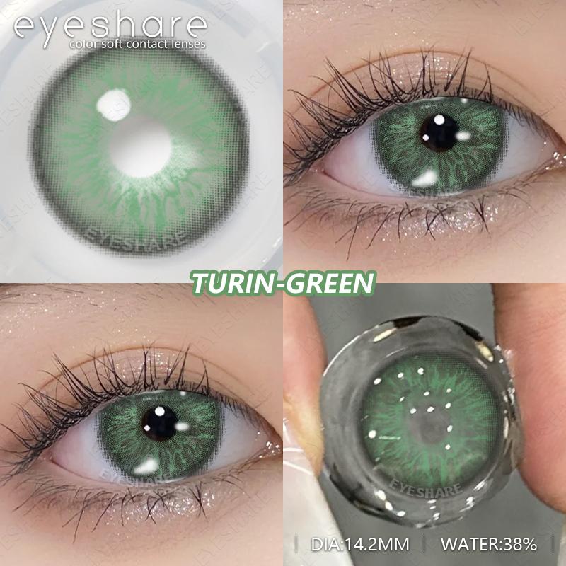 EYESHARE Farbige Kontaktlinsen Blau Natürliche Kontaktlinsen Grün Mode Kontaktlinsen Pink Make-up Farbige Weiche Linsen 1 Paar