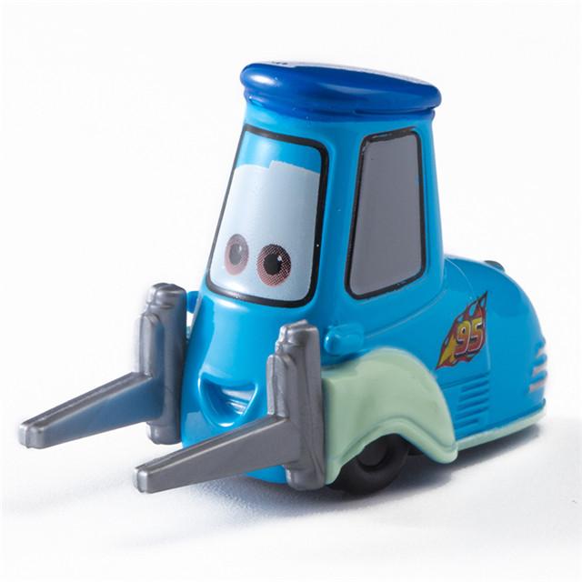 Kinderauto Pixar Cars 3 Lightning McQueen Spielzeug Jackson Storm The King Mater 1:55 Druckguss-Legierung Modellauto Kindergeschenk gray