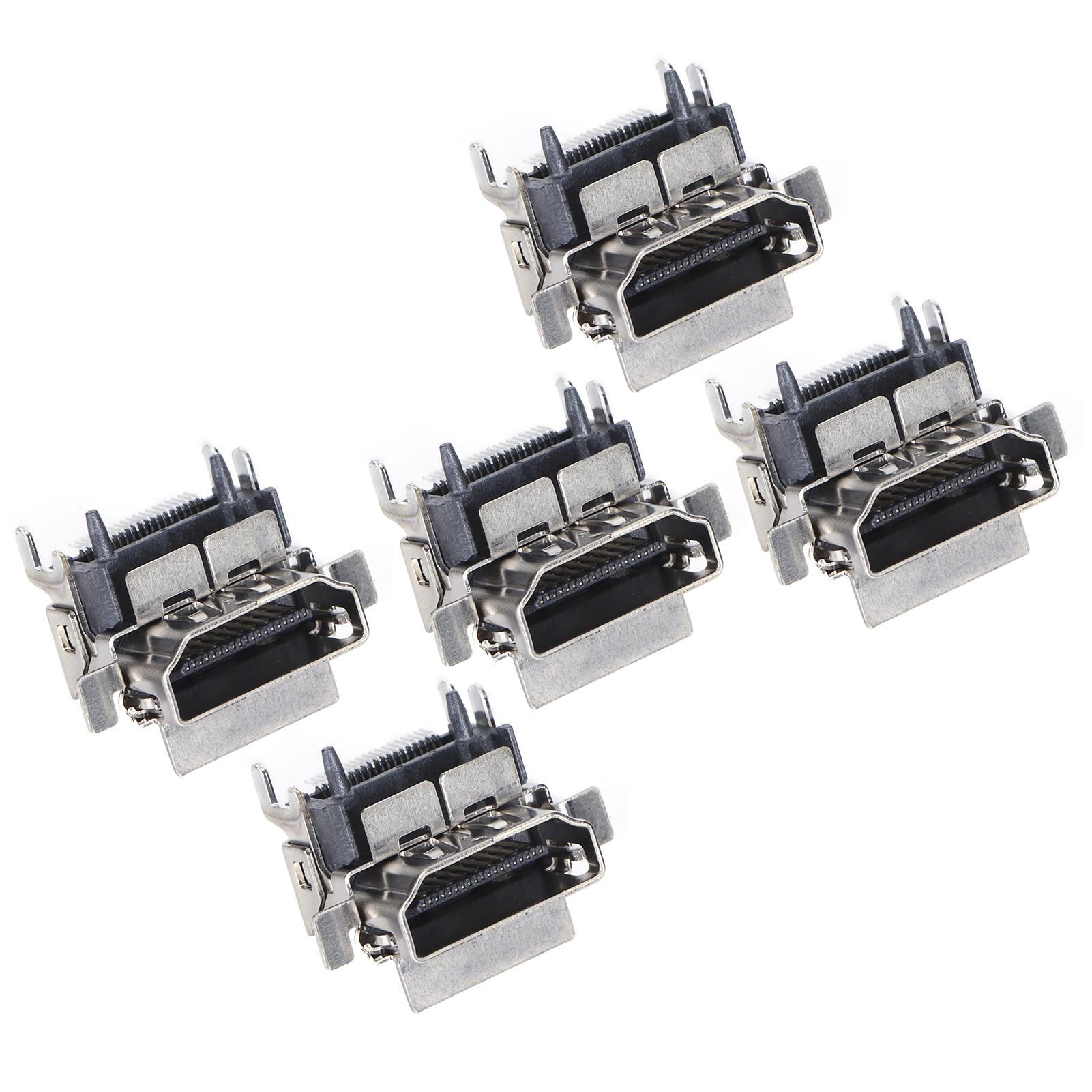 5Pcs 1080P Spielkonsole HDMI Buchse Port Interface Anschluss Ersatz für Xbox One S