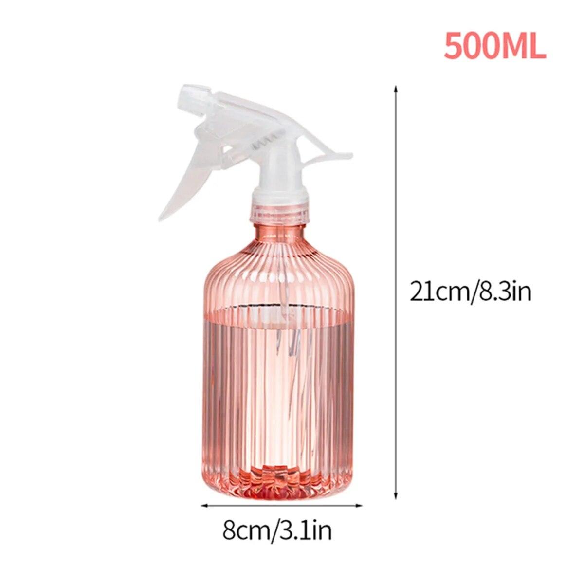 500ML Spray Flasche Pflanze Blume Sprayer Garten Topf Bewässerung Bewässerung Flasche Für Garten Innen Bewässerung Liefert rosa