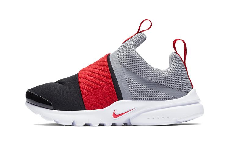 Nike Presto Extreme RT BP Abriebfeste Niedrige Sportschuhe Schwarz Grau Rot Kinder Im Alter von 3 7 Jahren 870023-009 28
