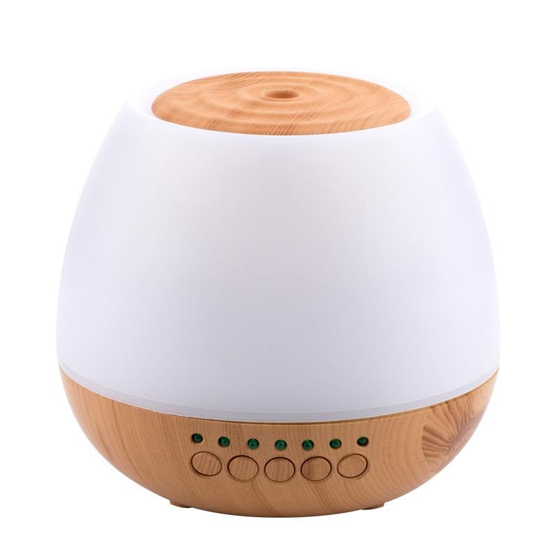 Luftbefeuchter mit kühlem Nebel, leiser Ultraschall-Aromatherapie-Luftbefeuchter, Diffusor für ätherische Öle für Schlafzimmer, mit Bluetooth-Lautsprecher und buntem Nachtlicht A - with Bluetooth