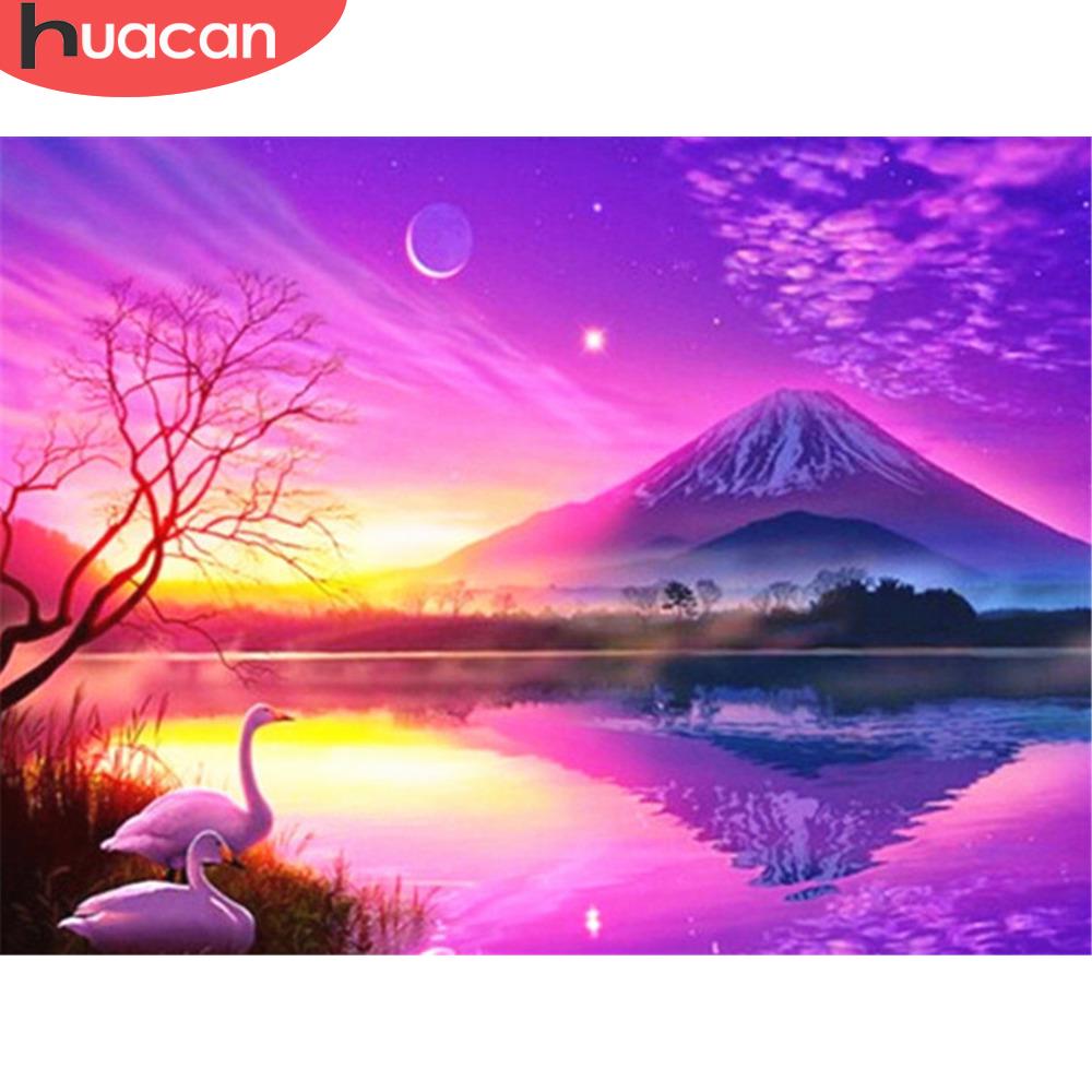 5D DIY Diamant Malerei Landschaft Diamant Mosaik Voll Rund Strass Bild Diamant Stickerei 20X30