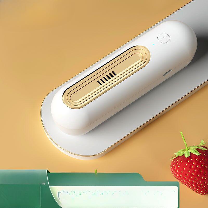 Ozon-Kühlschrank-Desodorierer, Sterilisator, Lufterfrischer, Geruchsbeseitiger, Kühlschrank-Luftreiniger für Obst und Gemüse gold