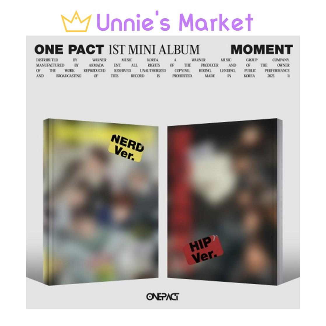 ONE PACT [MOMENT] 1. Mini-Album (Nerd Ver., Hip Ver.) HIP VER
