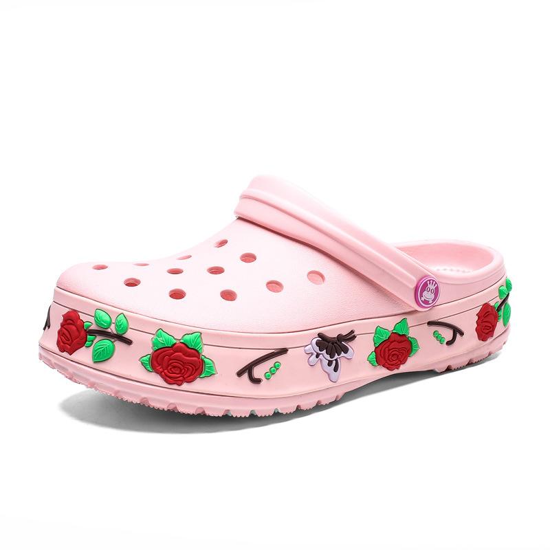 Strandsandalen Damen Damenschuhe Sandalias comb Sommerschuhe Sandalen Hausschuhe Sandalet hombre Sandali 5 40 rosa