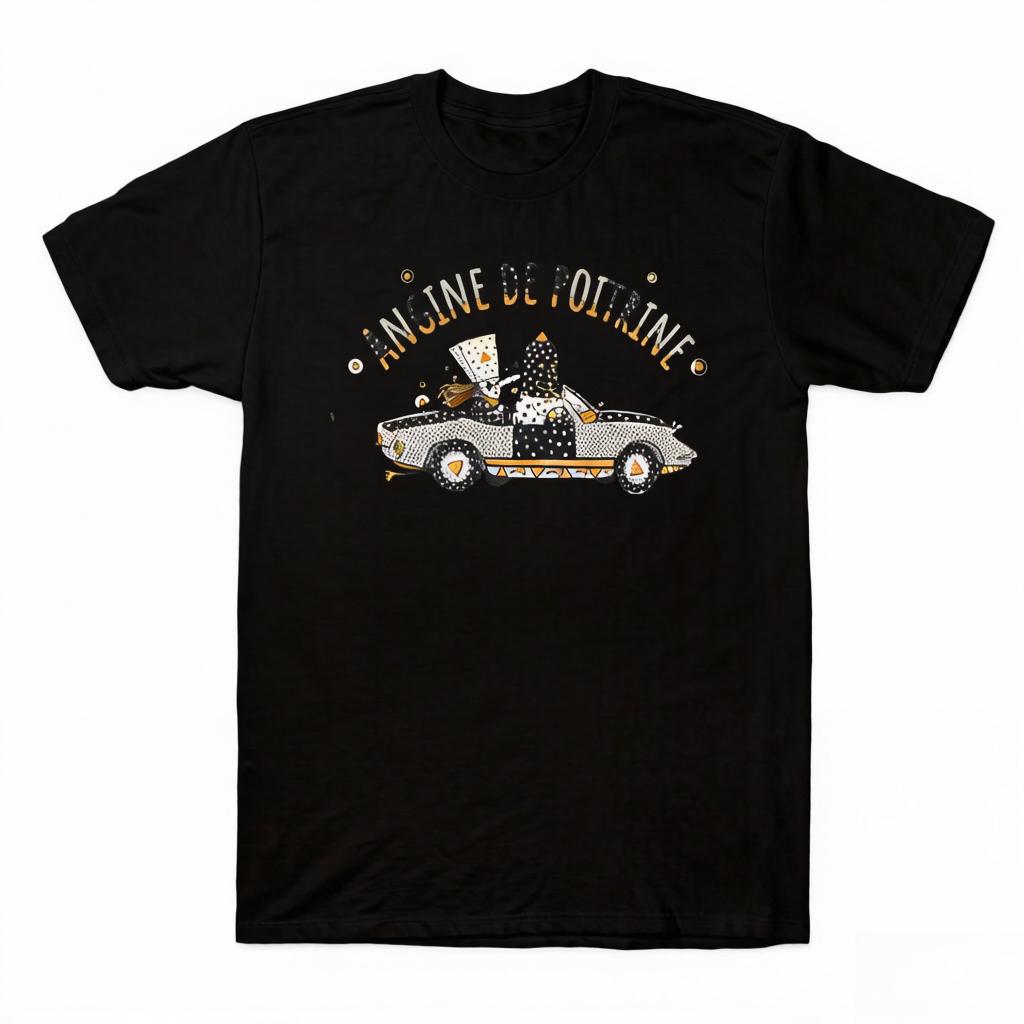 Sommer Angine De Poitrine Band Vintage Musik T-Shirt Yk Streetwear Punk Spaß Rock Grafik Spruch T-Shirt Vintage Damen Unisex M