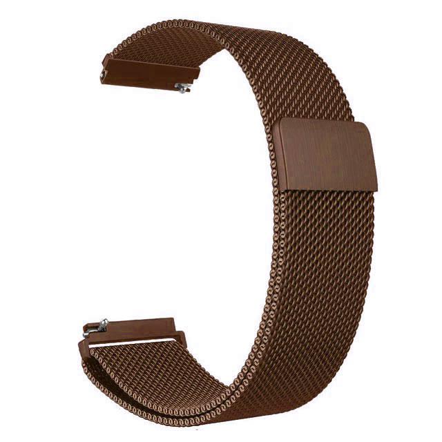 22 mm 20 mm 23 mm 24 mm 18 mm Uhrenarmband für Samsung Galaxy Watch Active 2 Band für Samsung Gear S3 Armband für Samsung Galaxy Watch 42 mm 46 mm 22mm braun