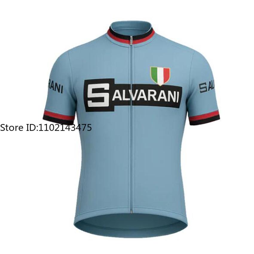 Einmal Retro Radtrikot Herren Atmungsaktive Fahrradbekleidung Coppi Rennradtrikot Maillot Ciclismo XS(old)