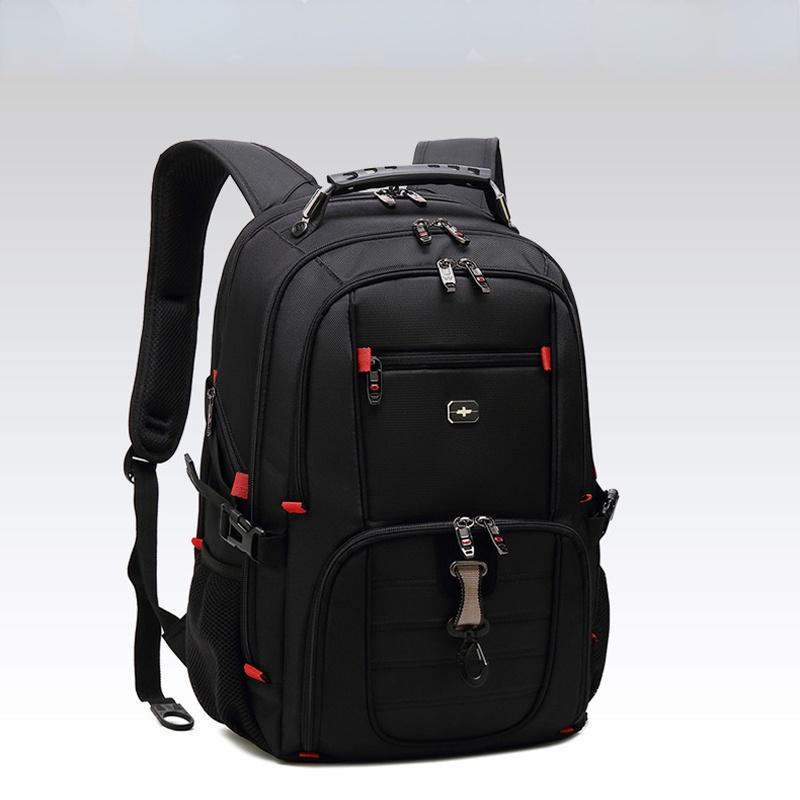 Reisetasche Business Anti-Diebstahl-Rucksack Männer Mochila USB-Aufladung 15,6 17 Zoll Laptop-Rucksack Wasserdichte Herren-Schweizer Rucksäcke