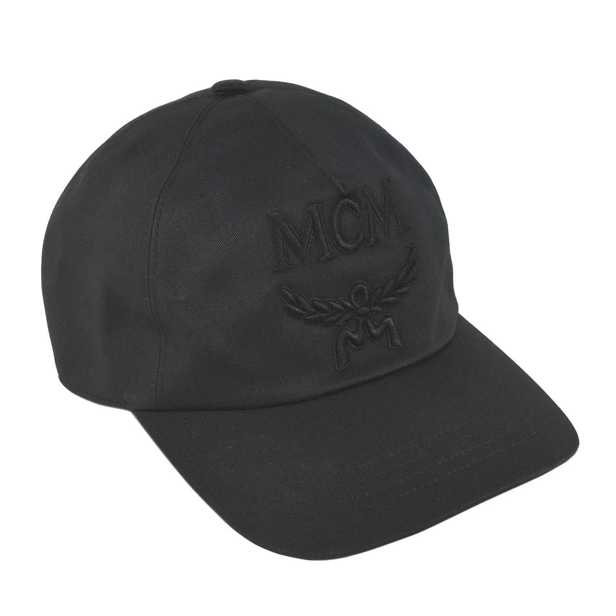 Hut Cap Cap Logo Stickerei Baumwolle Schwarz MECAAMM01 COLLECTION CAP 01 BK001 BLACK [MCM] Herren Damen [Artikel] schwarz