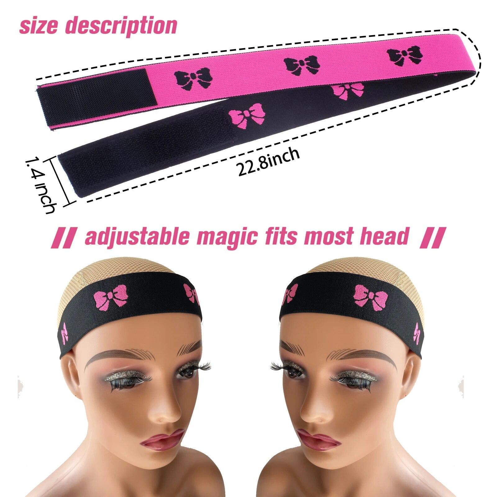 1 Stücke Elastisches Band Für Perücke Kanten Wrap Perücke Haar Feste Band Baby Haar Rand Einstellbare Perücke Schmelzen Bänder 1pcs