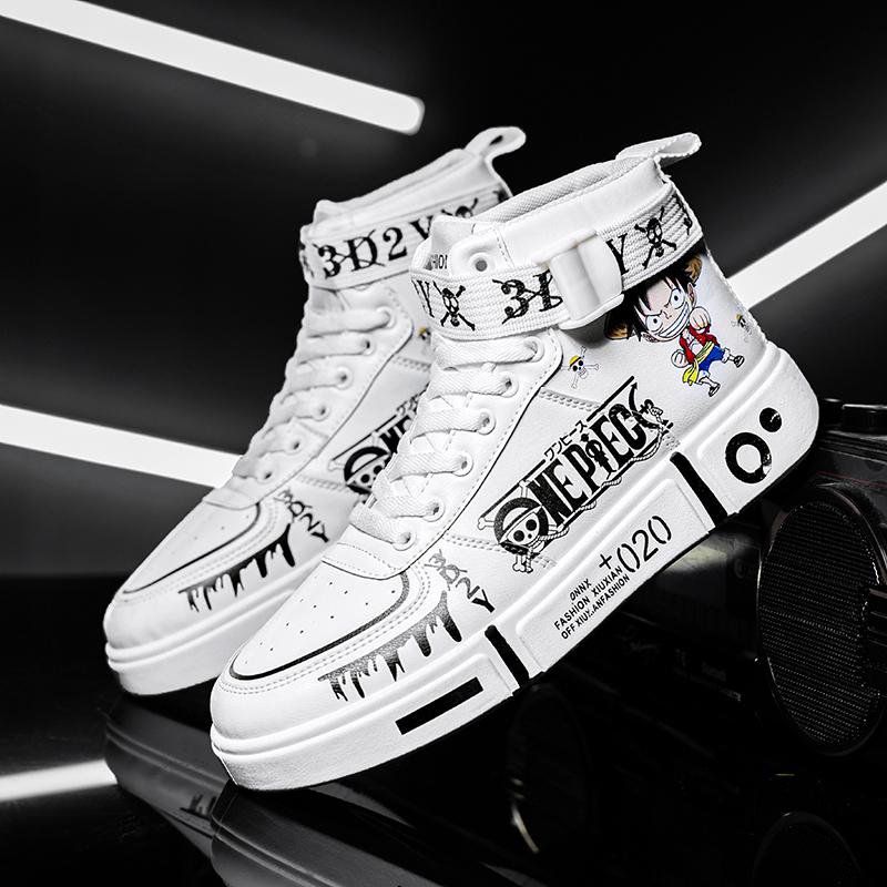 Eltern-Kind-Schuhe, Turnschuhe, Anime-Graffiti-Skateboard-Schuhe, Freizeitschuhe, Eltern-Kind-Schuhe, 31–44 40