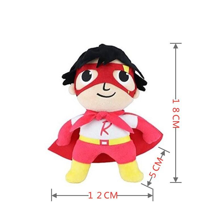 Ryan World Plüschtier Ryan Wrold Kinder Niedliche Puppe Puppe Puppe rot